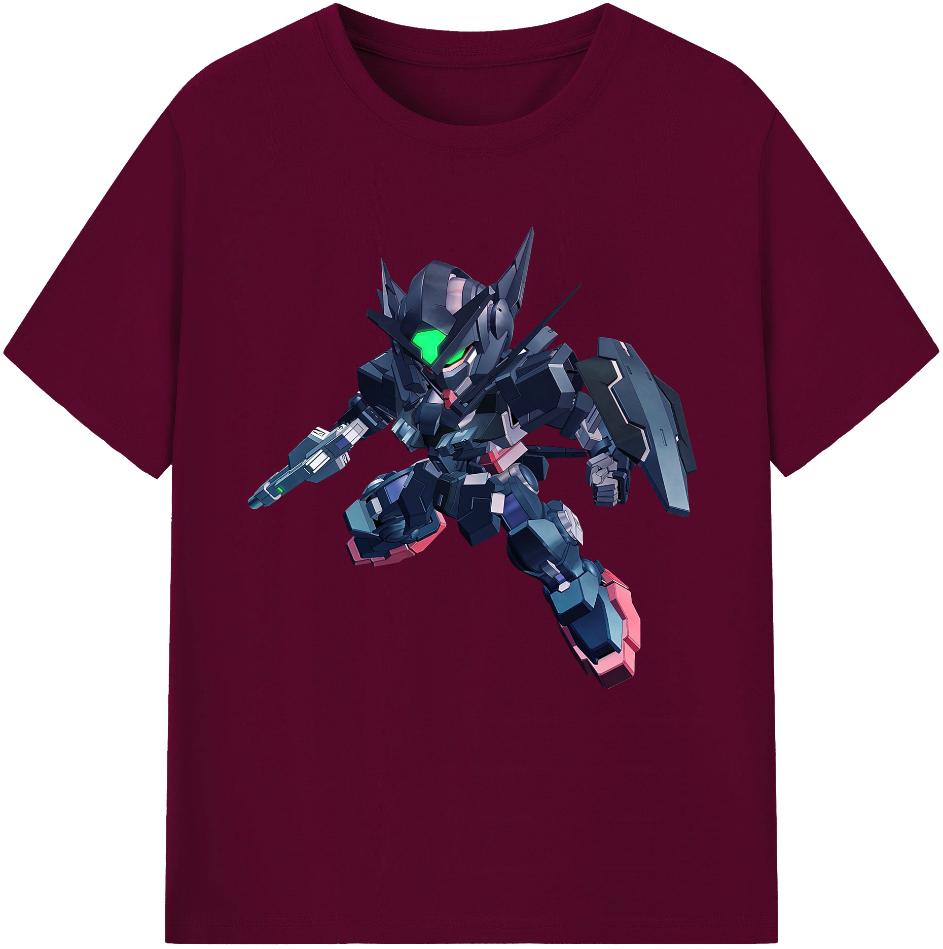 （画像用） 機動戦士ガンダム Mobile Suit Gundam レディースカジュアルプリントTシャツ（綿100％）
